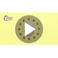 Bestron Cake-Pop-Maker im Retro Design, inklusive Cake-Pop-Butler, Gabel & 12 Cake-Pop-Sticks, mit Antihaftbeschichtung… – Bild 6