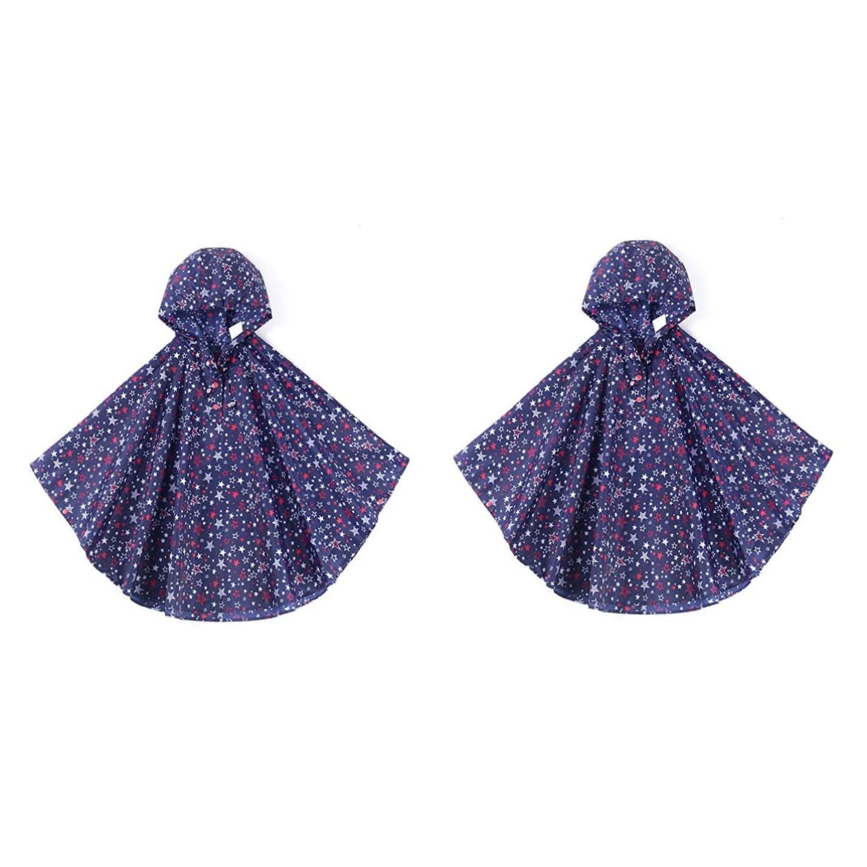 VALICLUD 2 Piezas ponchos de lluvia para niños lumin light portstiles books hidrofugante impermeables para niños pequeños chaqueta de lluvia para niñas ponchos para niños lindo bolso Bebé