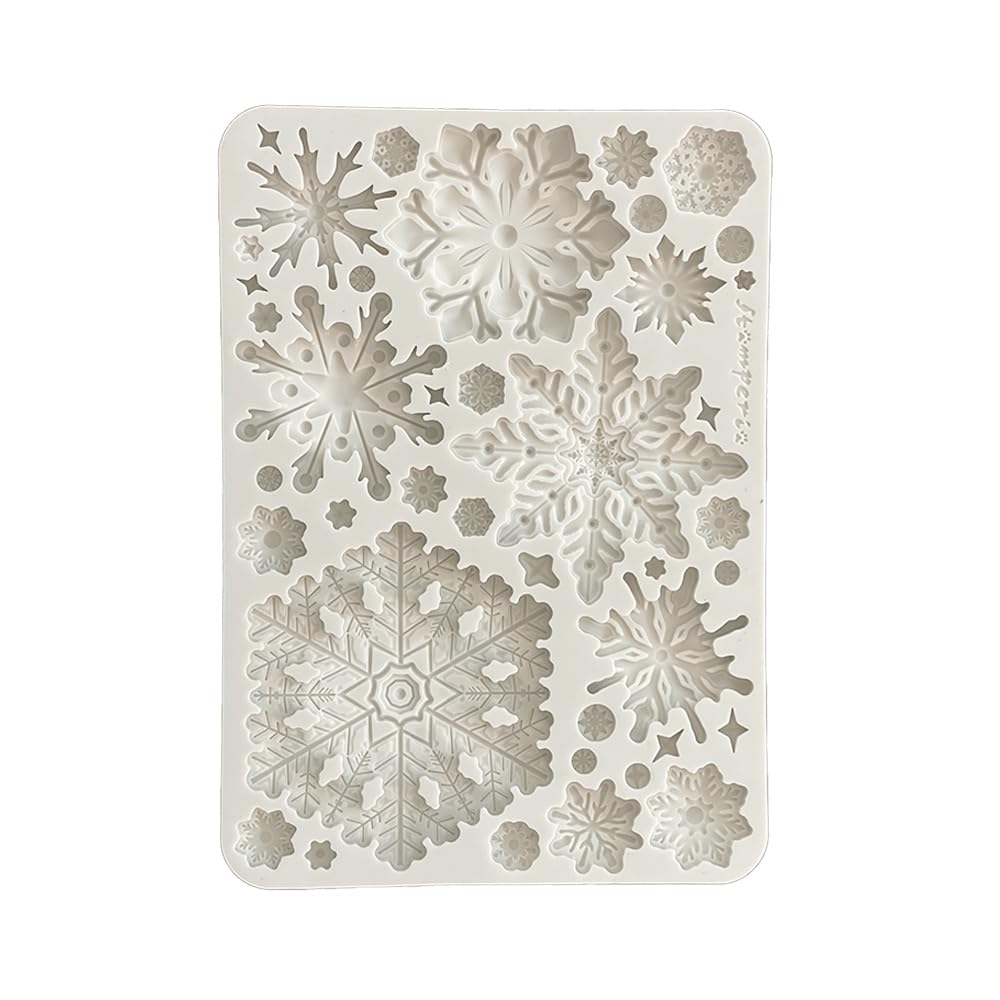 Stamperia KACMA545 Dewdrops Decorative Paper, Grey, 14.8 x 21 x 1.1 cm, 14,8 x 21 x 1,1 cm