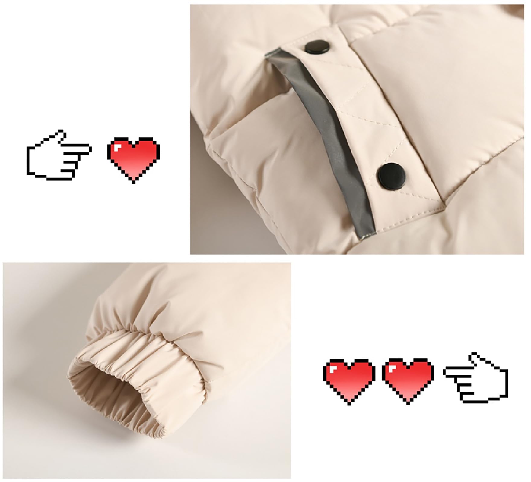 Cappotto da bambino con cappuccio caldo piumino invernale leggero spesso giacca trapuntata