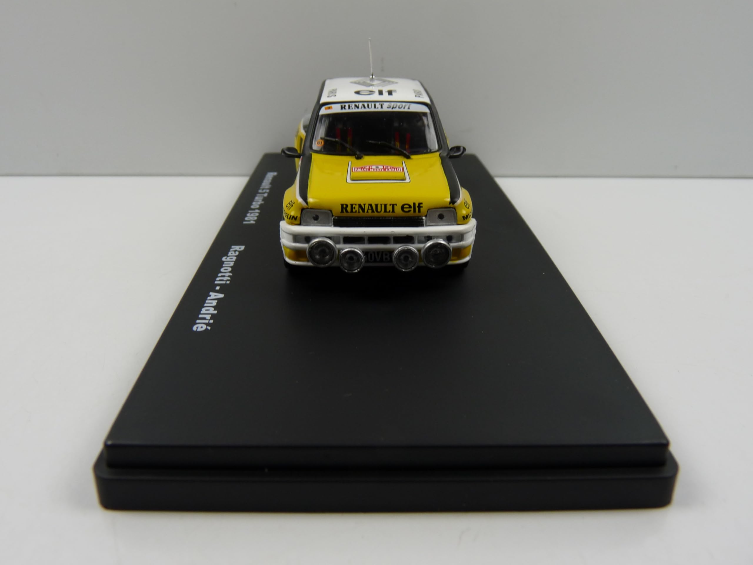 Salvat RMX8 1/43 Mexique Rallye WRC : Renault 5 Turbo 1981 Monte Carlo Ragnotti Andrié #9