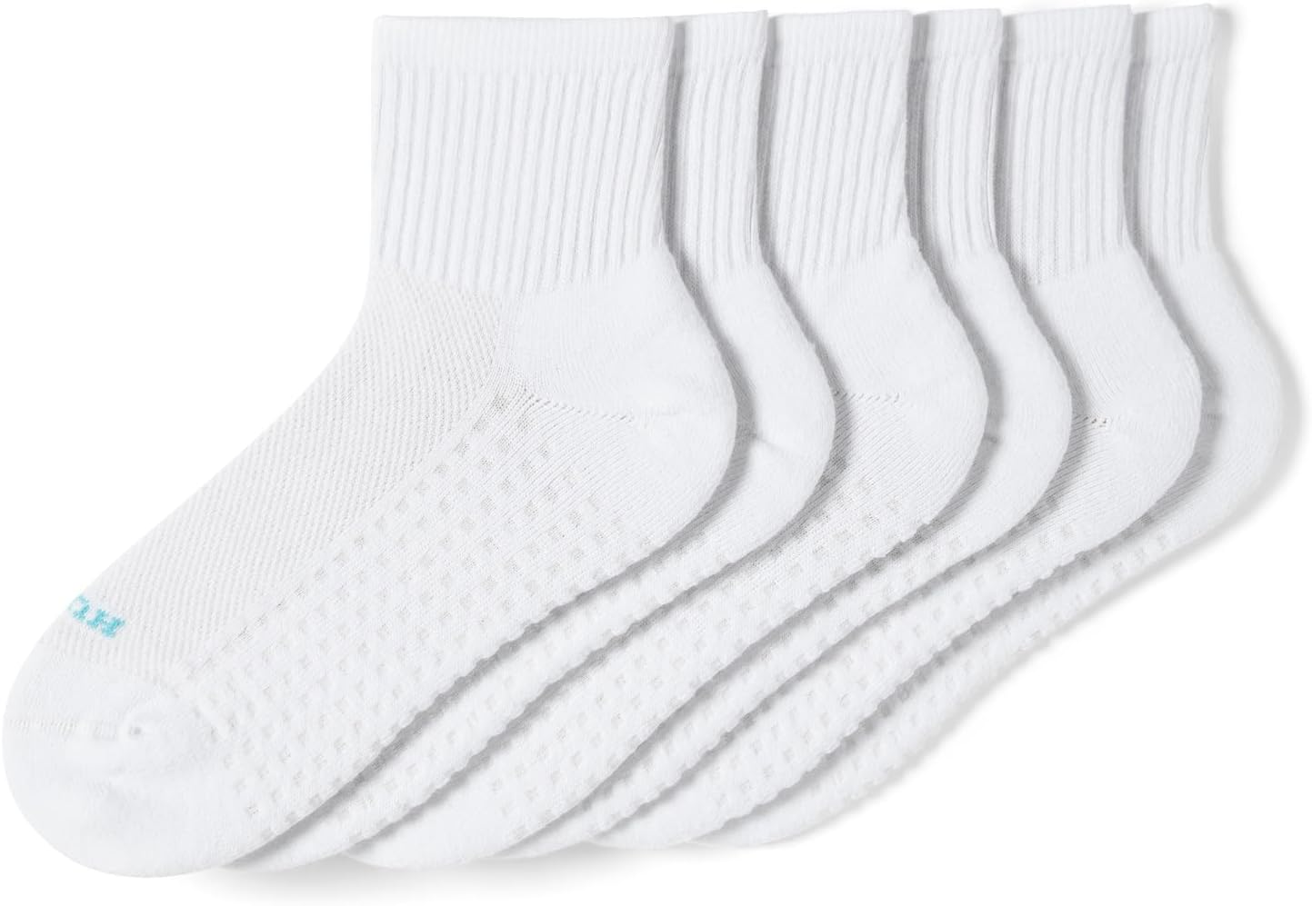 HUE Women's Air Sport 3 Pair Pack Mini Crew Socks - Image 3