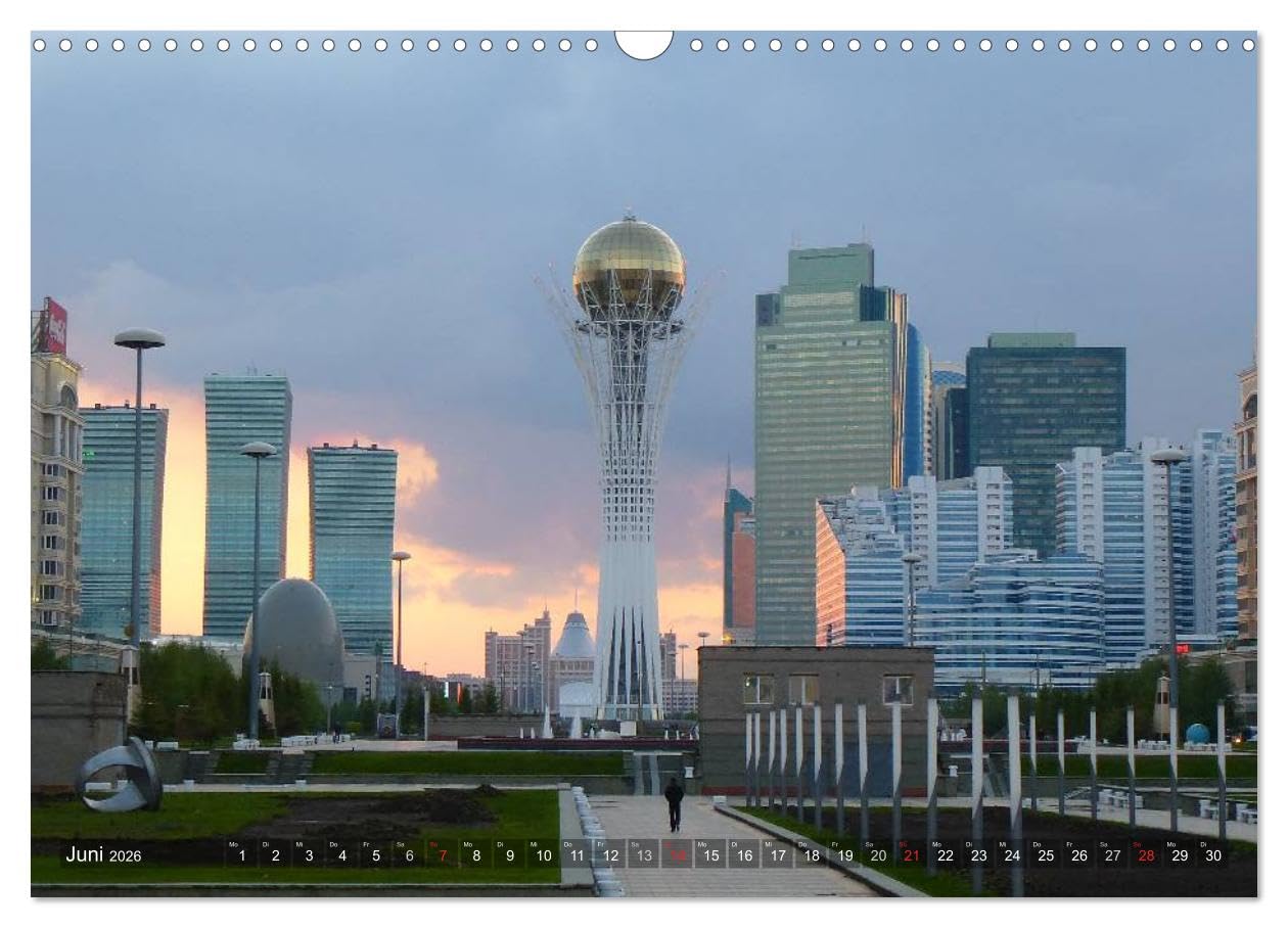 Kasachstan - Eine Bilder-Reise (Wandkalender 2026 DIN A3 quer), CALVENDO Monatskalender: Reisefotografien aus Kasachstan (CALVENDO Orte)