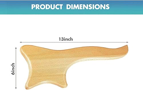 Miniatura 4 de Herramientas de masaje de terapia de madera para moldear el cuerpo, masajeador de drenaje linfático, kit profesional de maderoterapia, rodillo de