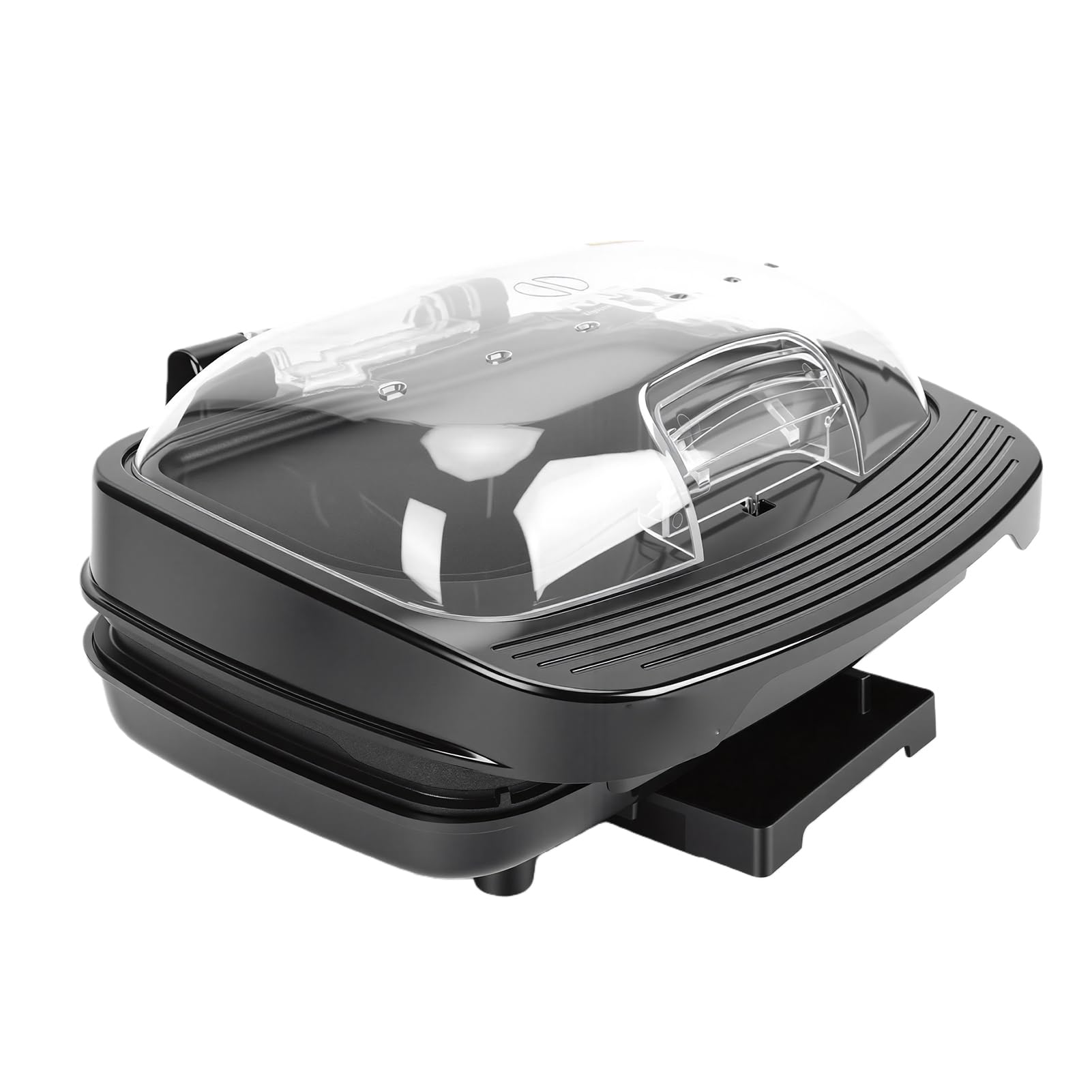 Versatile Macchina per Hamburger da Colazione Griglia con Filtraggio Dell'olio da 1000 W Casalinga Sana (Spina europea)