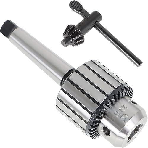 Timunr 316-34 MT3-JT3 - Portabrocas de alta resistencia con portabrocas que aprieta la llave para fresadora de torno CNC