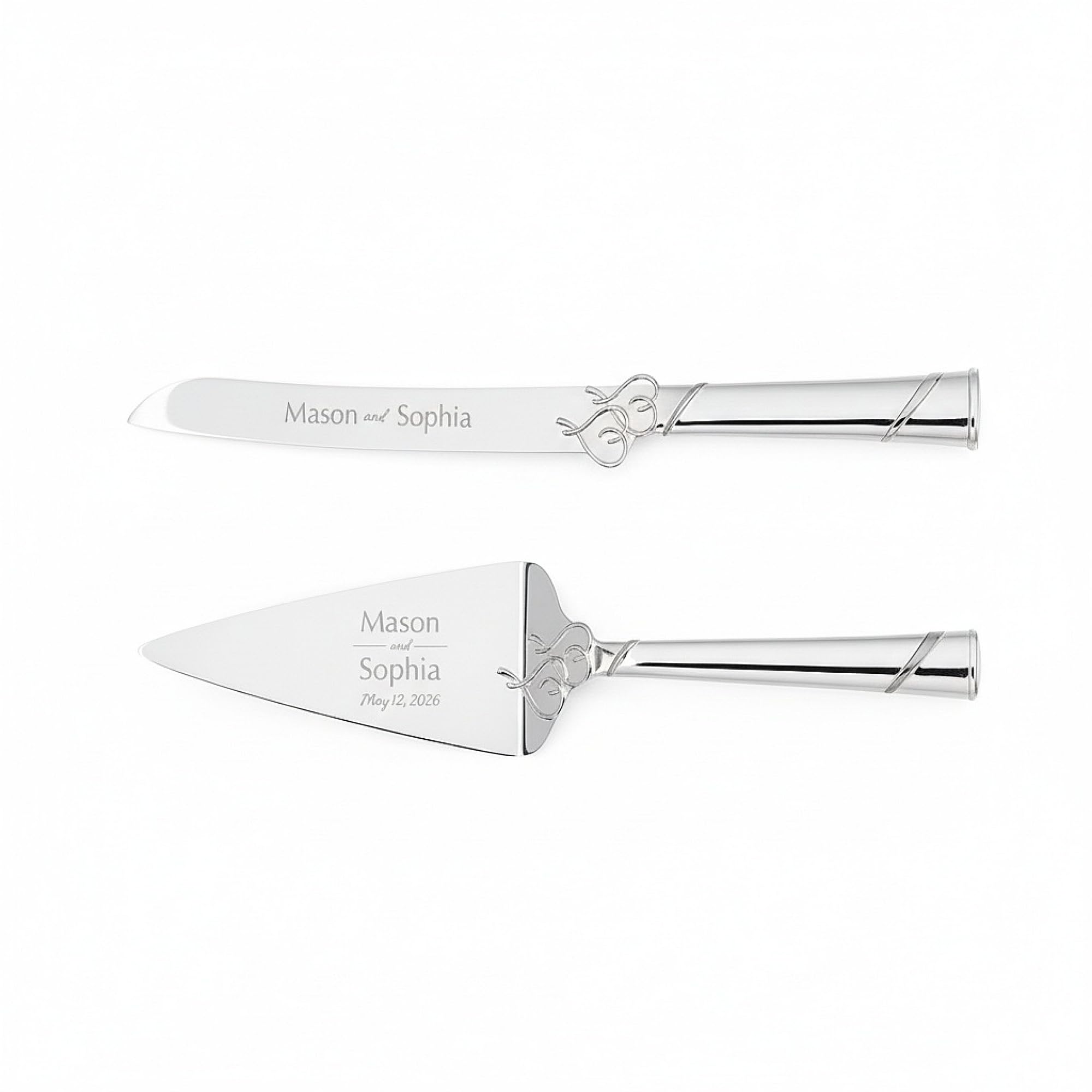 Amazon | Lenox Personalized Engraved True Loveケーキナイフ