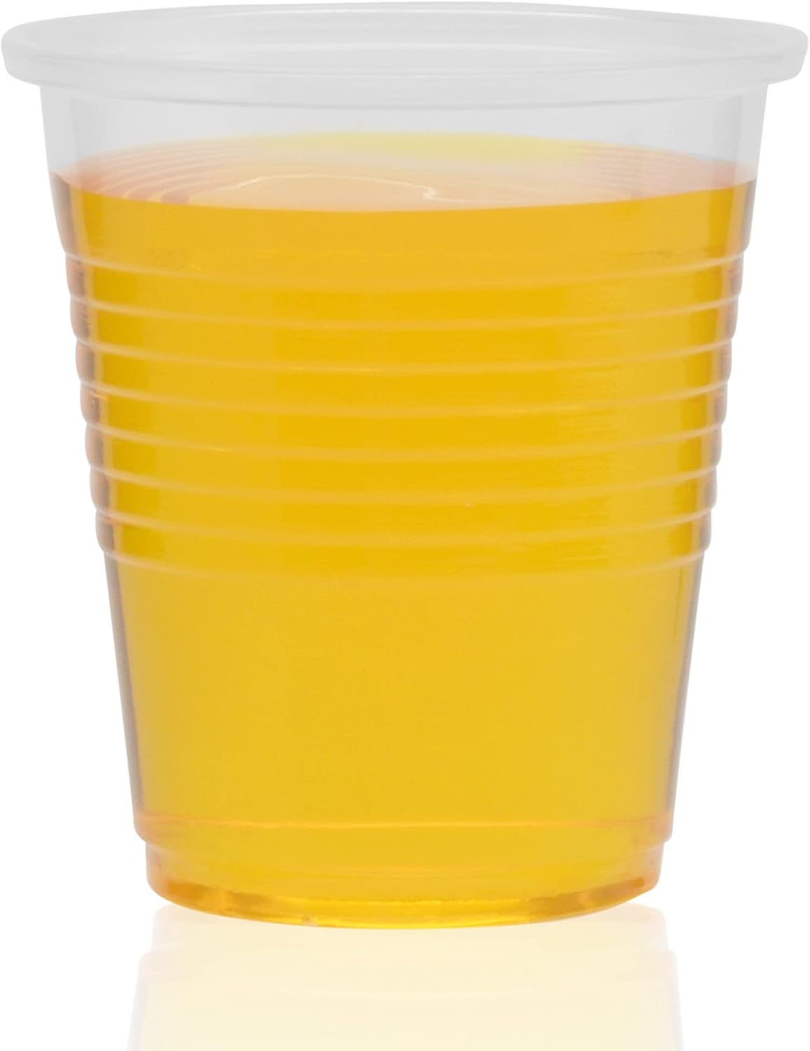 Vakly 3 oz Clear Plastic Drinking Cups - Small 3oz Food Safe Disposable Dental Bathroom Cups – Ideal for Cooled Drinks, Mouthwash, Tasting, Whiskey, Food Samples - 100 Pack, 3 ounce