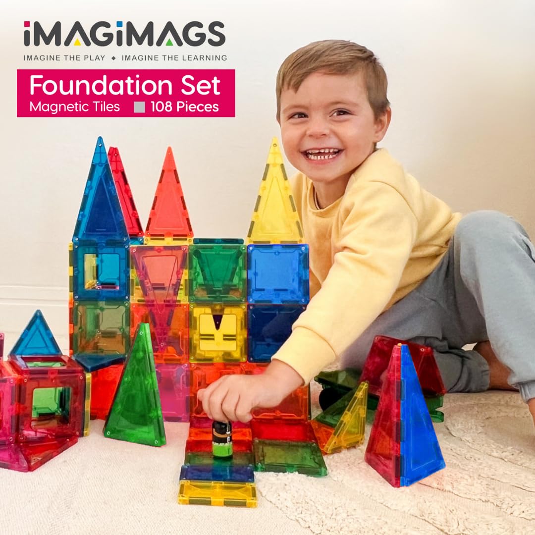 IMAGIMAGS Magnetic Building Tiles - Image 2