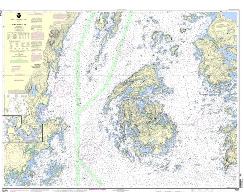 13305-Penobscot Bay, Carvers Harbor and approaches