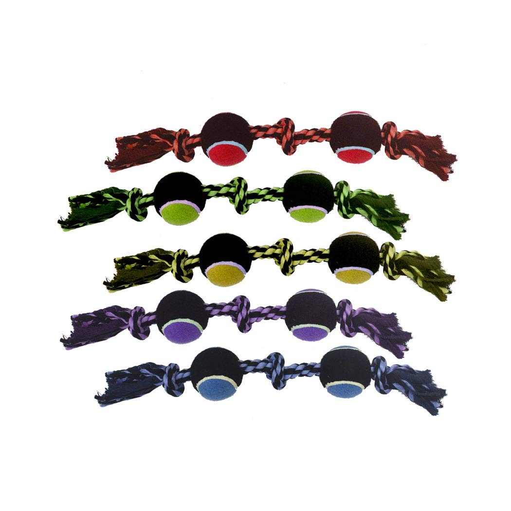 Dog Toy Nuts for Knots Durable Rope Chew Toy 10 Inch