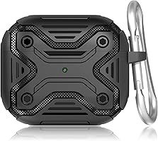 【Amazon 限定ブランド】 doeboe for Apple airpods 3 ケース カバー 、耐衝撃TPU AirPod 3ケース カラビナ リング 付き、エアポッツ第３世代 ケース 専門保護カバー 軽量 キズ防止 防塵 耐衝撃...