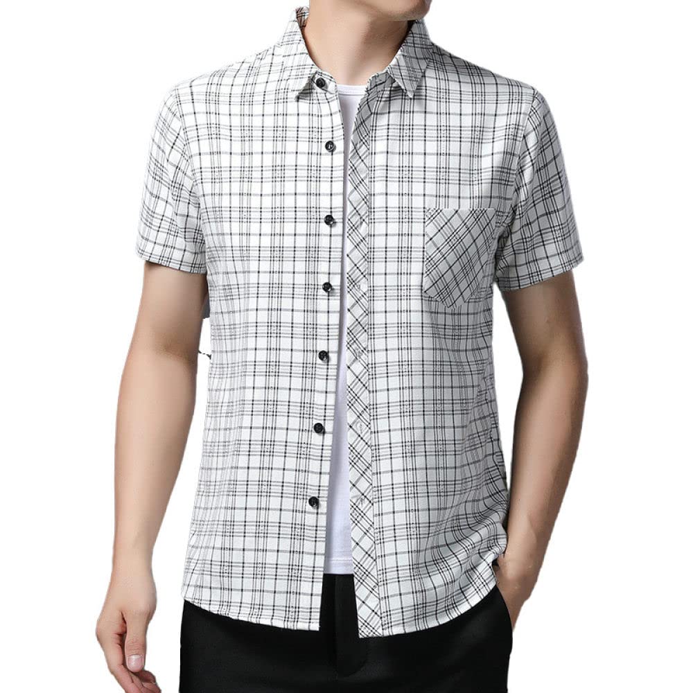 Chemise d'été décontractée blanche contre la chaleur