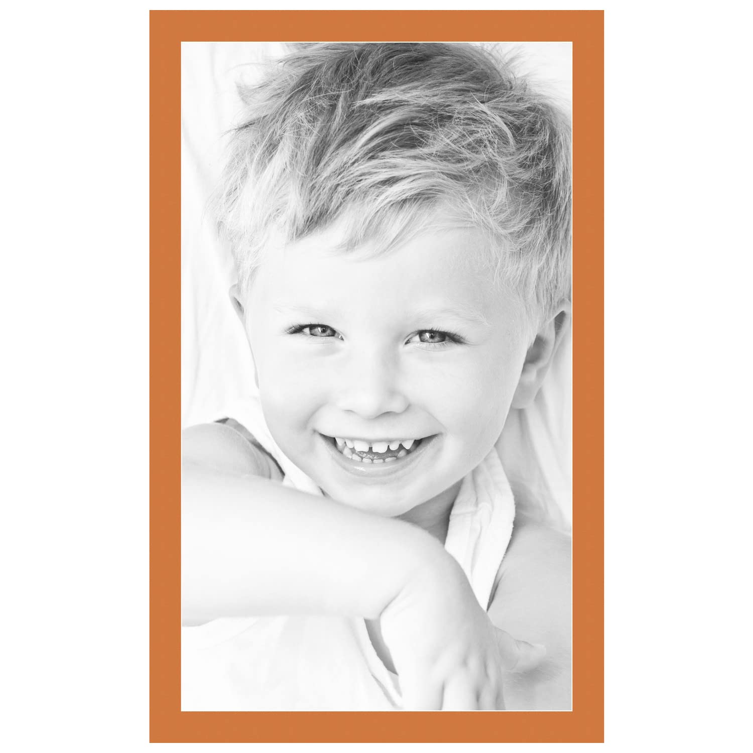 21x36 Tangerine / Octoberfest Custom Mat for Picture Frame with 17x32 opening size (Mat Only, Frame NOT Included)