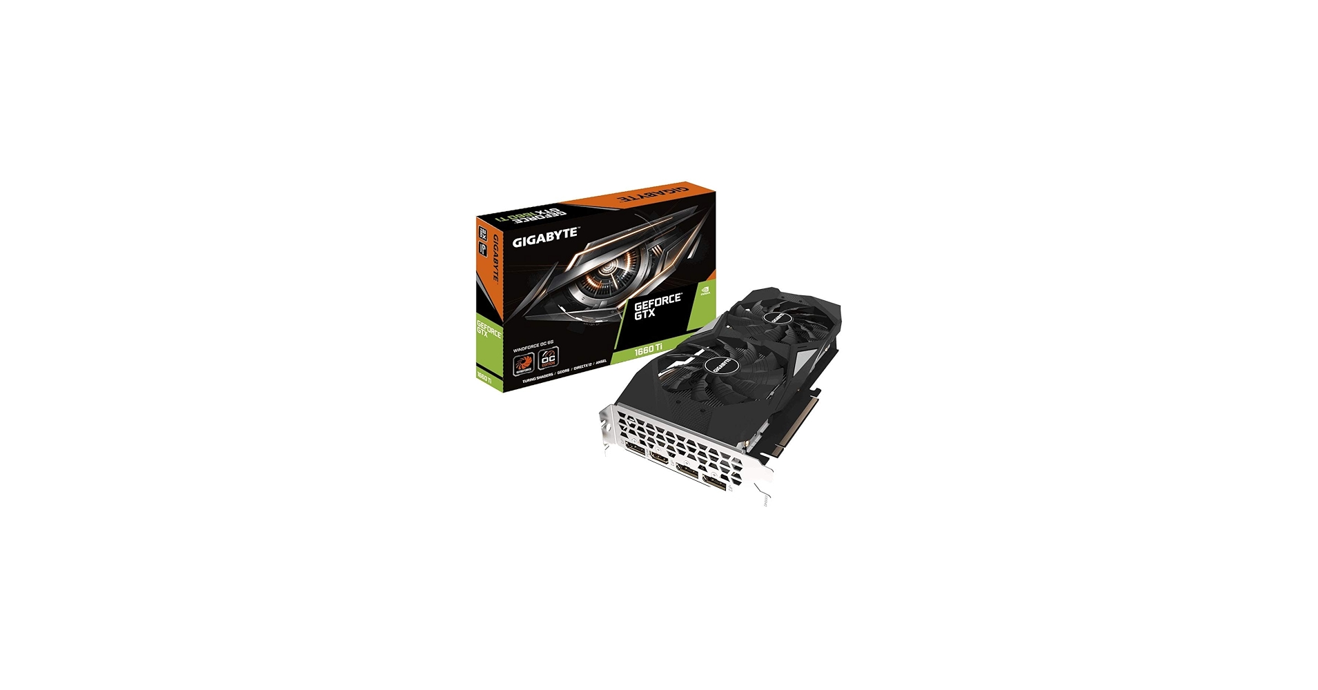 Amazon.com: GIGABYTE GeForce GTX 1660 Ti Windforce OC 6G 192