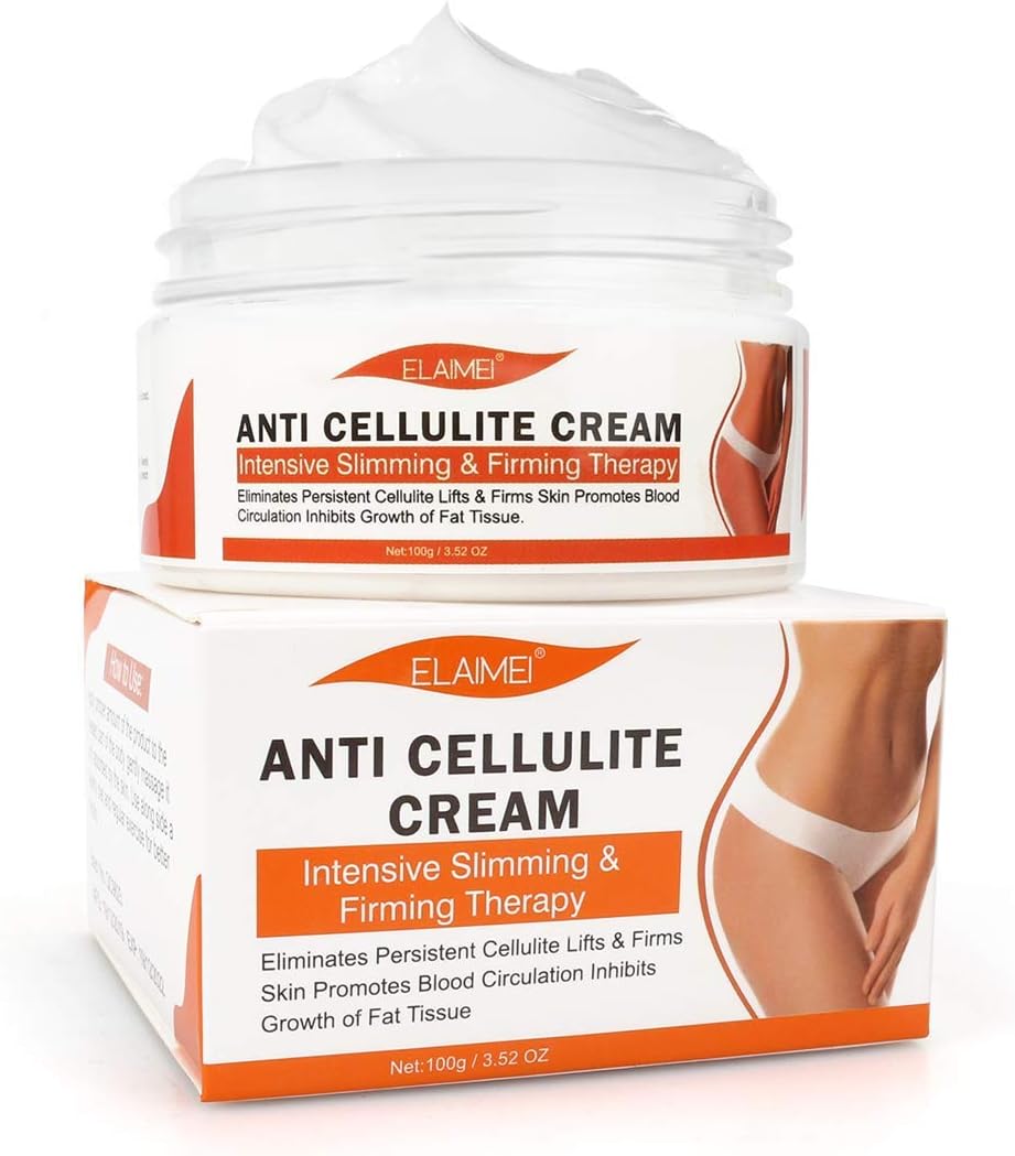 Hot Cream For Cellulite, Anti Cellulite Weight Loss Women And Men Belly Fat Burner, Tummy Slimming & Firming Massage Gel Losing, Burning Abdominal, Waist