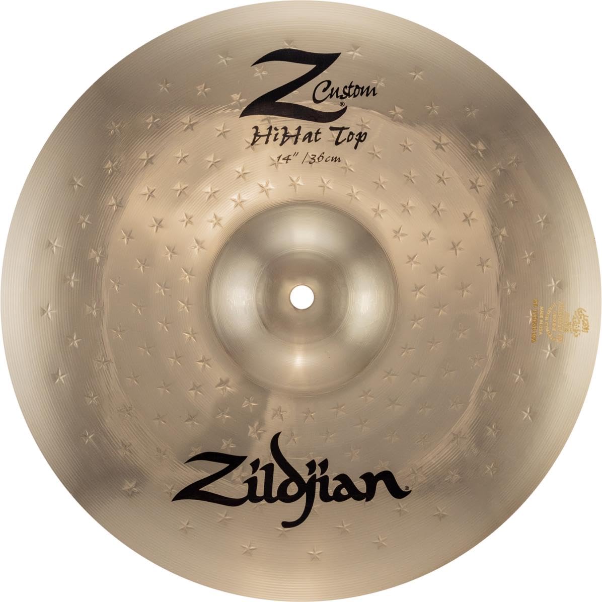 Zildjian Z Custom Hi-hat Cymbal, Top - 14-Inch (Z40102)