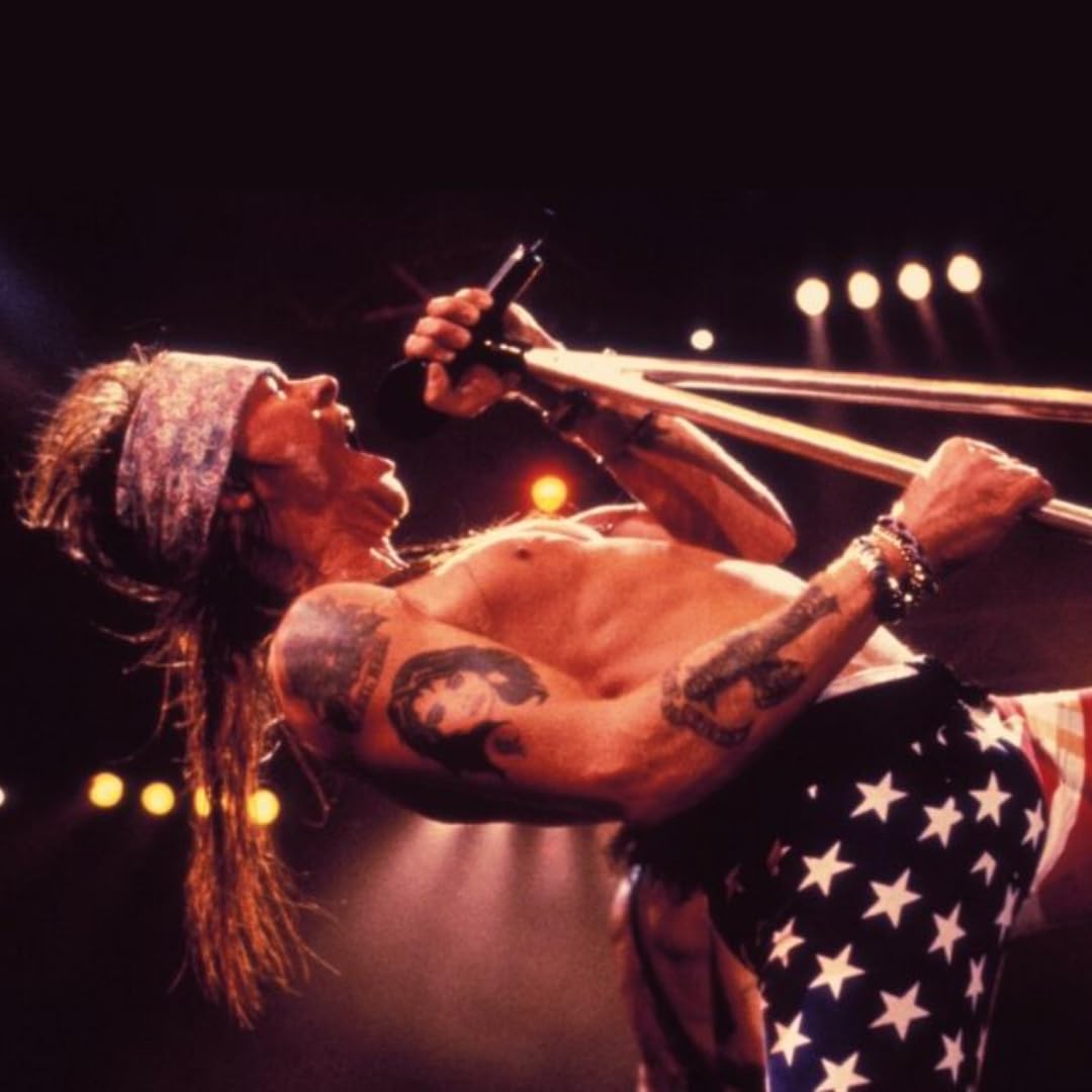Zestaw tymczasowych tatuaży Axl Rose - Guns N' Roses - Kostium - Karnawał - Halloween - Cosplay