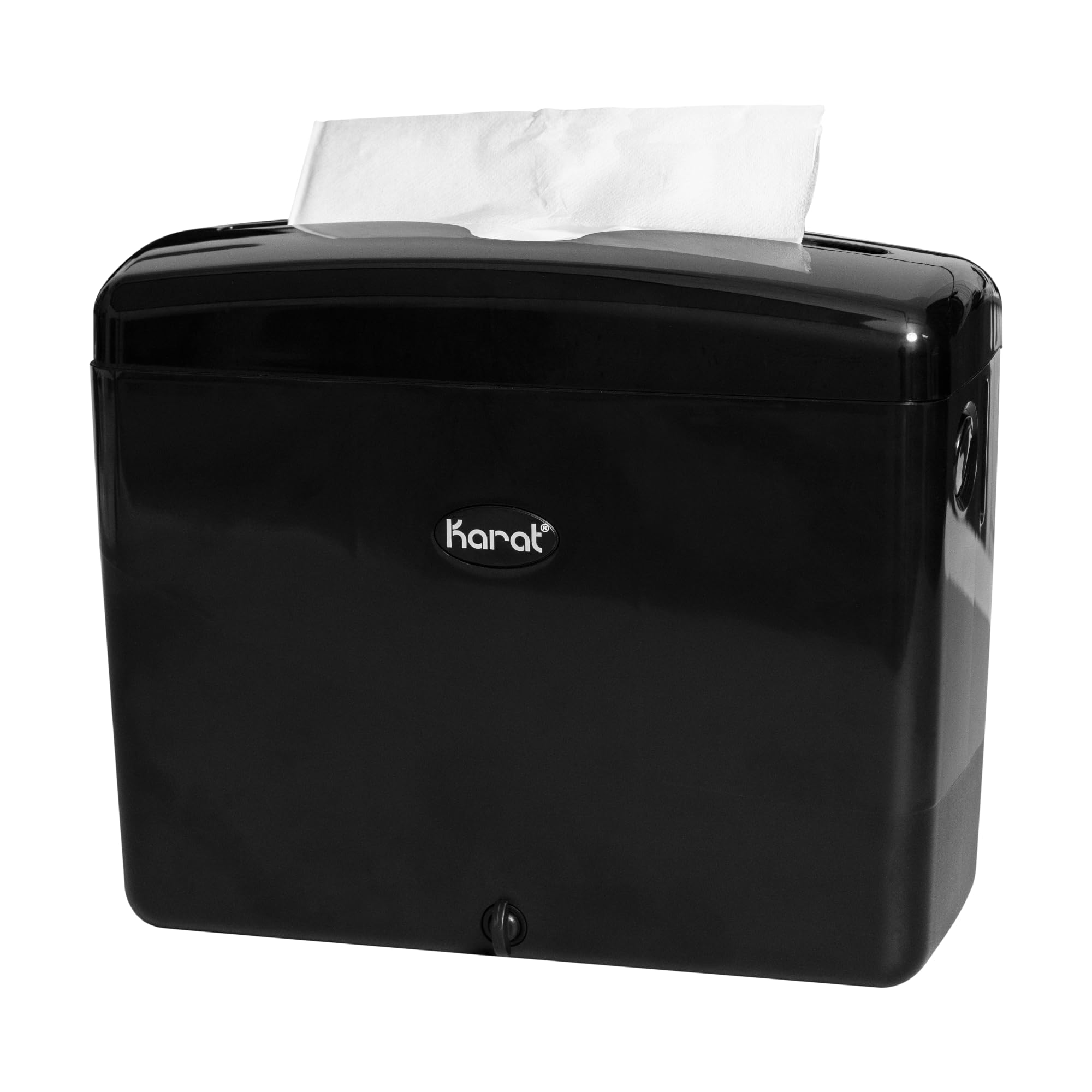 Karat KN-F137-1W Lot de 10 serviettes de table pliables Blanc 13,5 x 7 cm