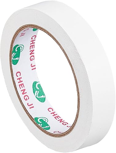 GORGECRAFT Cinta de reparación de encuadernación de 22 yardas x 34 pulgadas, cinta adhesiva de tela blanca, cinta adhesiva de tela segura, cinta de