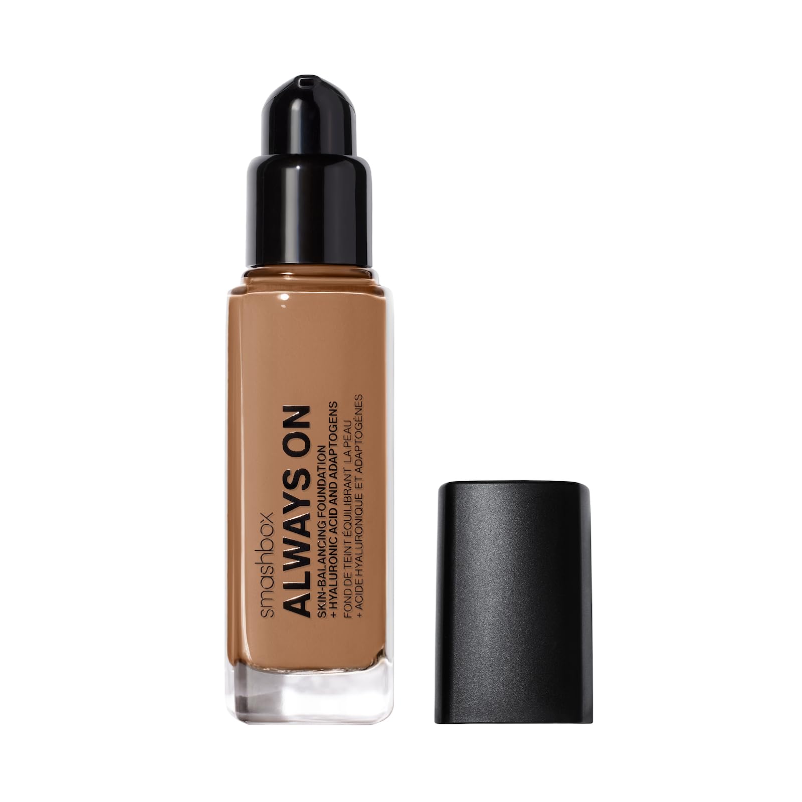 Smashbox Always On Skin-Balancing Foundation Medium-To-Full Coverage Foundation Hyaluronic Acid with a Natural-Looking Second-Skin Finish 1 Fl Oz