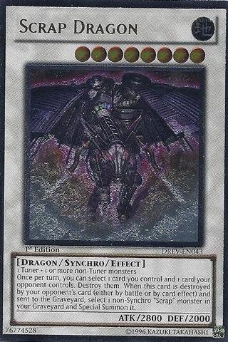 Yu-Gi-Oh! - Scrap Dragon (DREV-EN043) - Duelist Revolution - Unlimited Edition - Ultimate Rare
