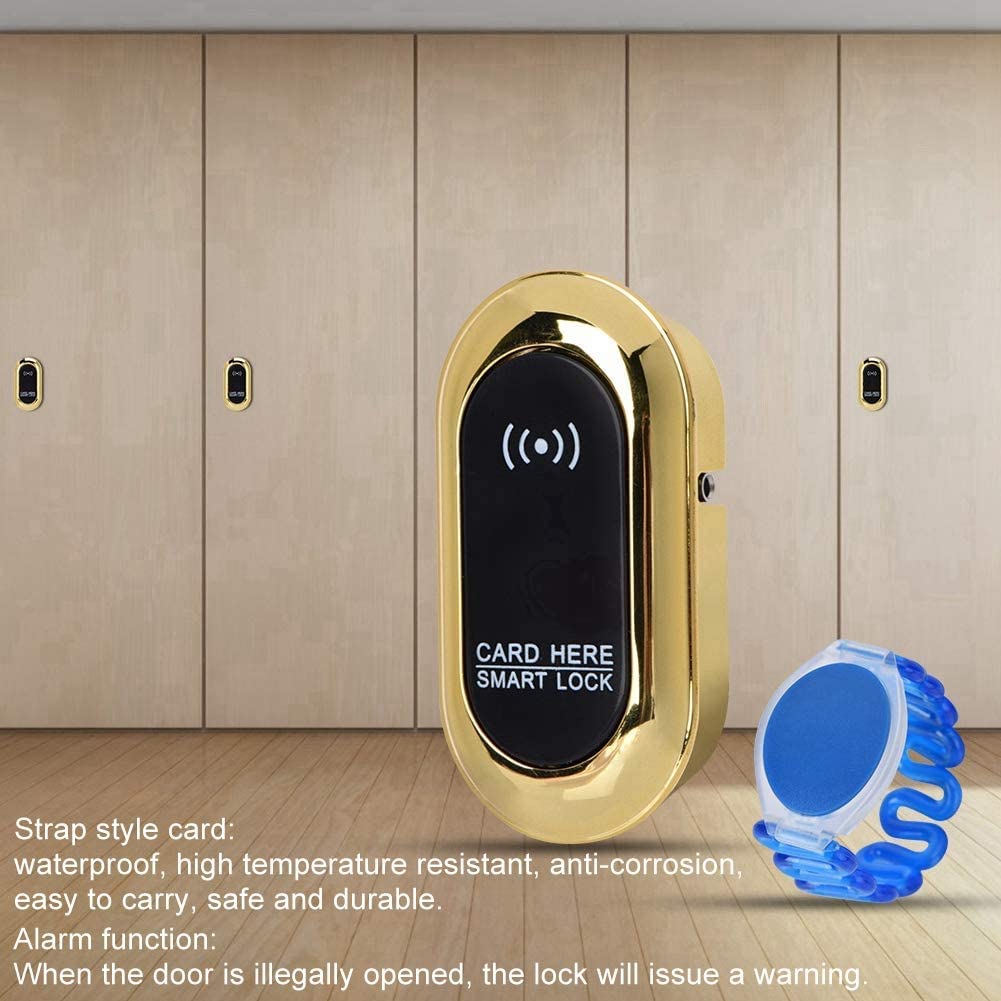Cerrar Cerradura electrónica Cerradura de inducción electrónica inteligente Cerradura con sensor Sauna Gabinete Gimnasio Casillero Oficina para almacenamiento Cajón Armario para armario de puerta