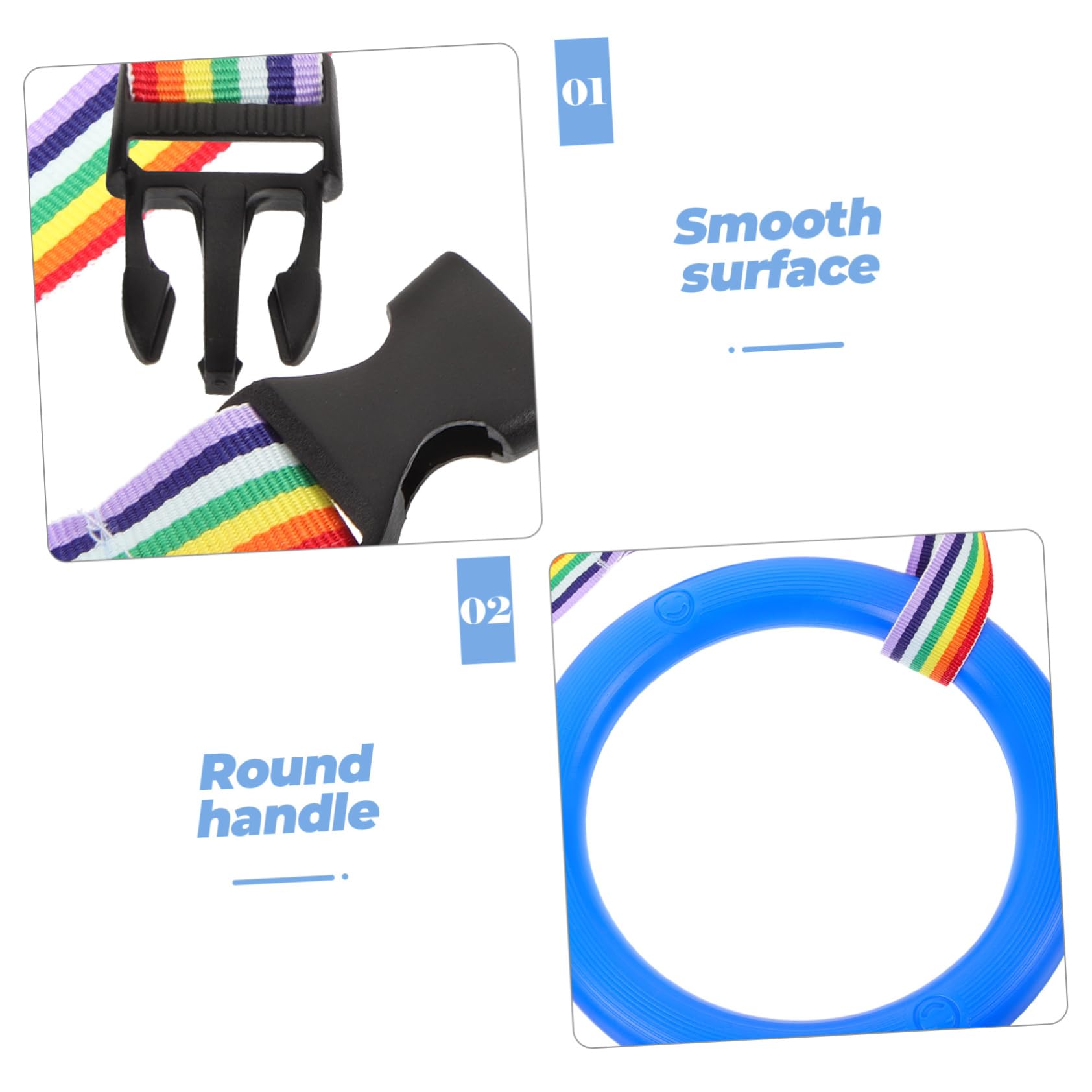 ibasenice 1 Juego Cuerda De Tracción Anti-perdida Cuerda Para Correas De Muñeca Preescolar Correas De Bebe Cinturón De Cuero Cinturones Fibra De Tendón Primavera y Otoño Niño Cordón