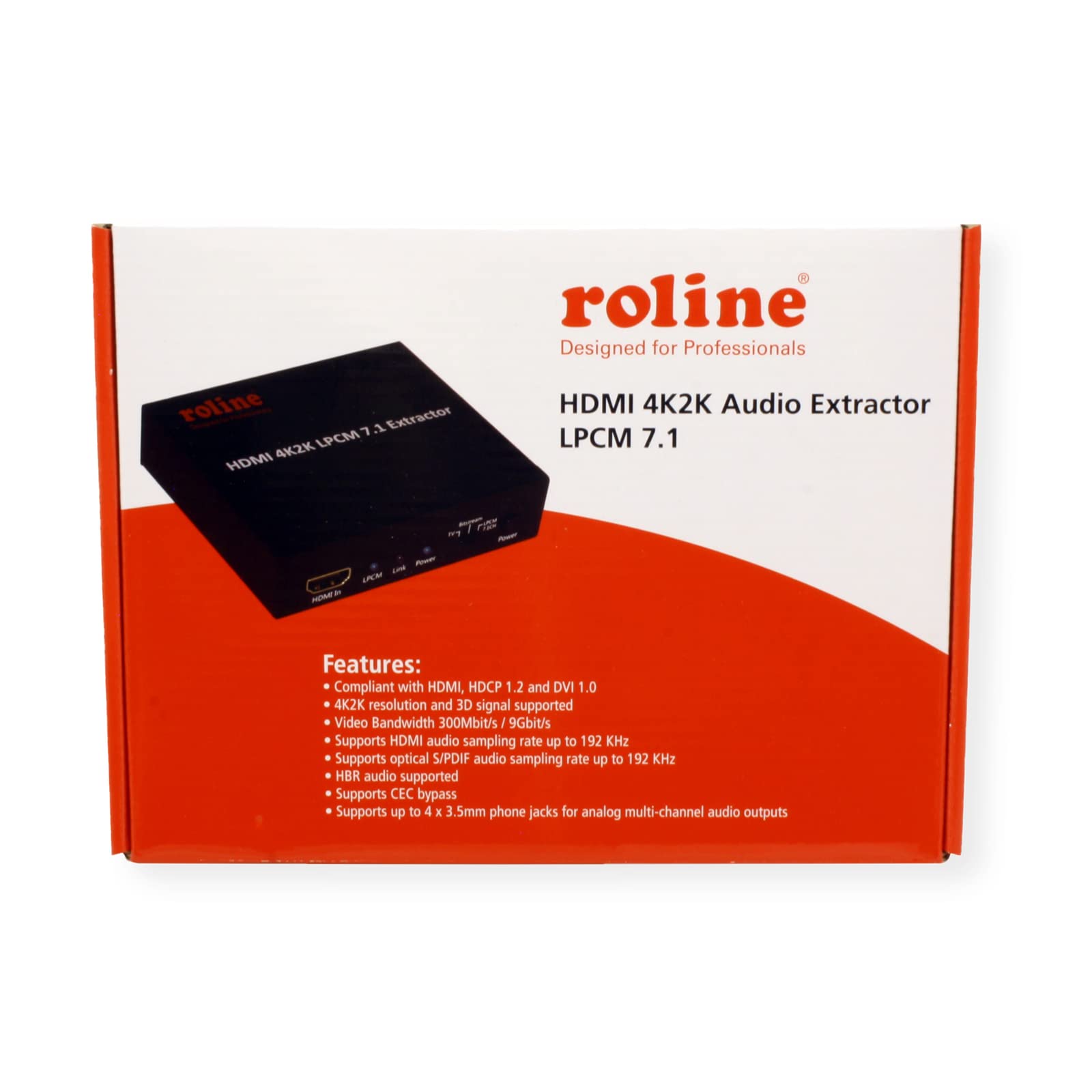 ROLINE HDMI 4K2K Audio Extractor LPCM7.1