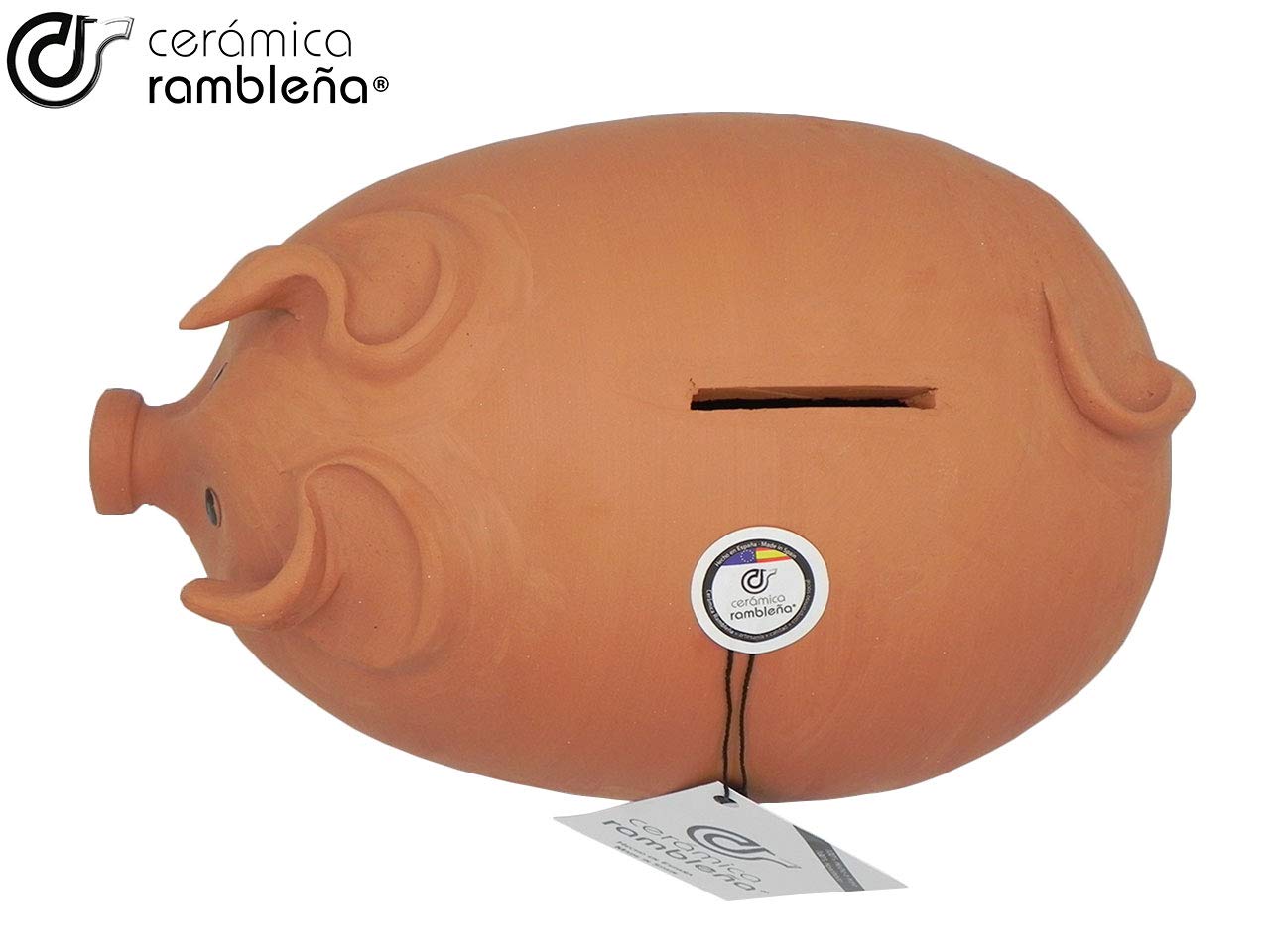 Salvadanaio Di Porcellana Bianca Fotografia Stock - Immagine di banca
