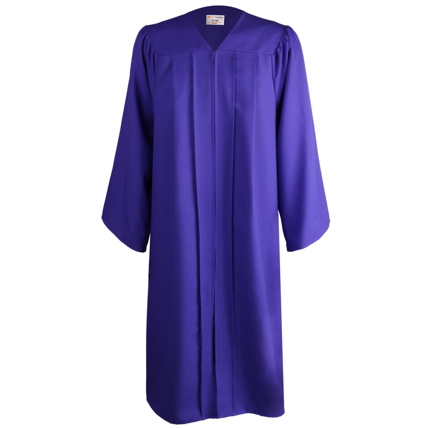 Osbo Gradseason Unisex Purple Matte Robes For Graduation Gown, Choir Robes, Pulpit Robe And Pastor