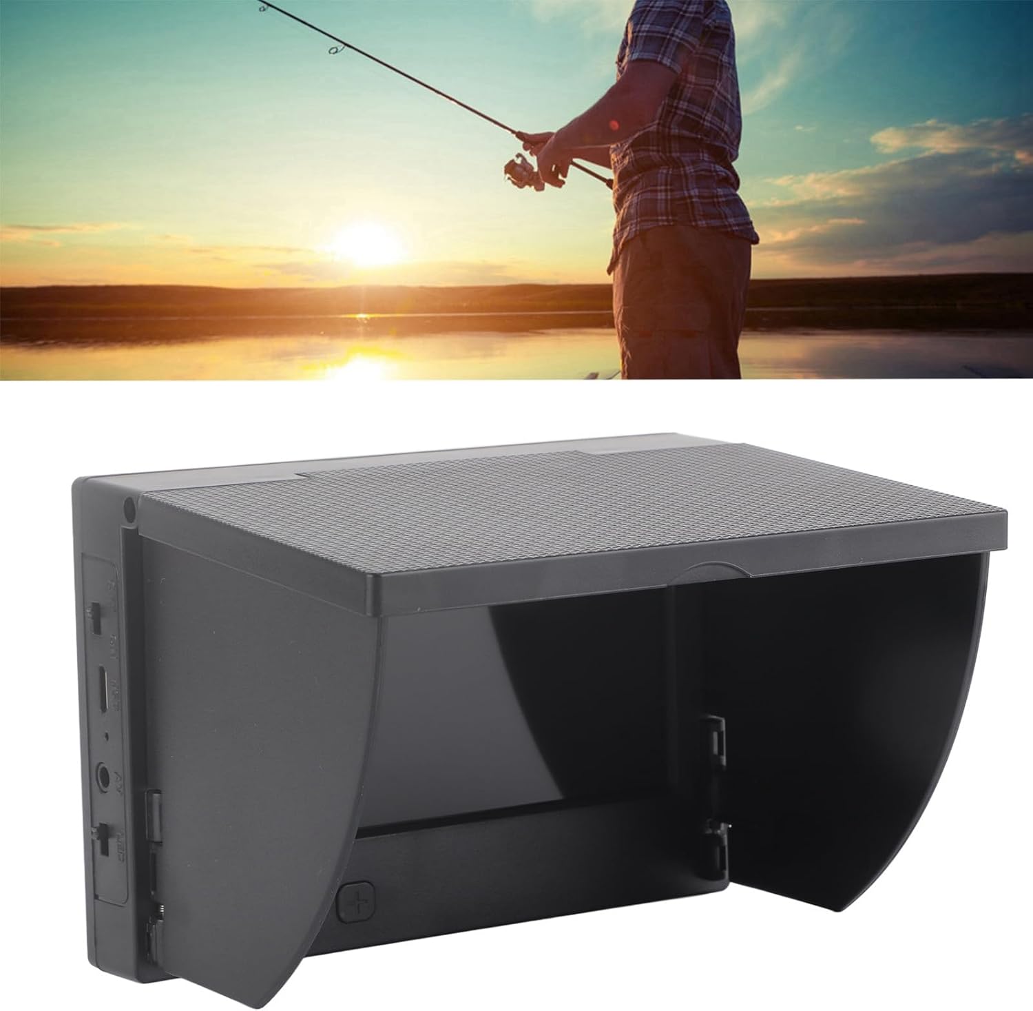 Underwater Fishing Camera Kit, Portable Video Fish Finder with 4.3 Inch LCD Monitor, Professional Fishing Aid for Ice Lake Sea Boat Fishing