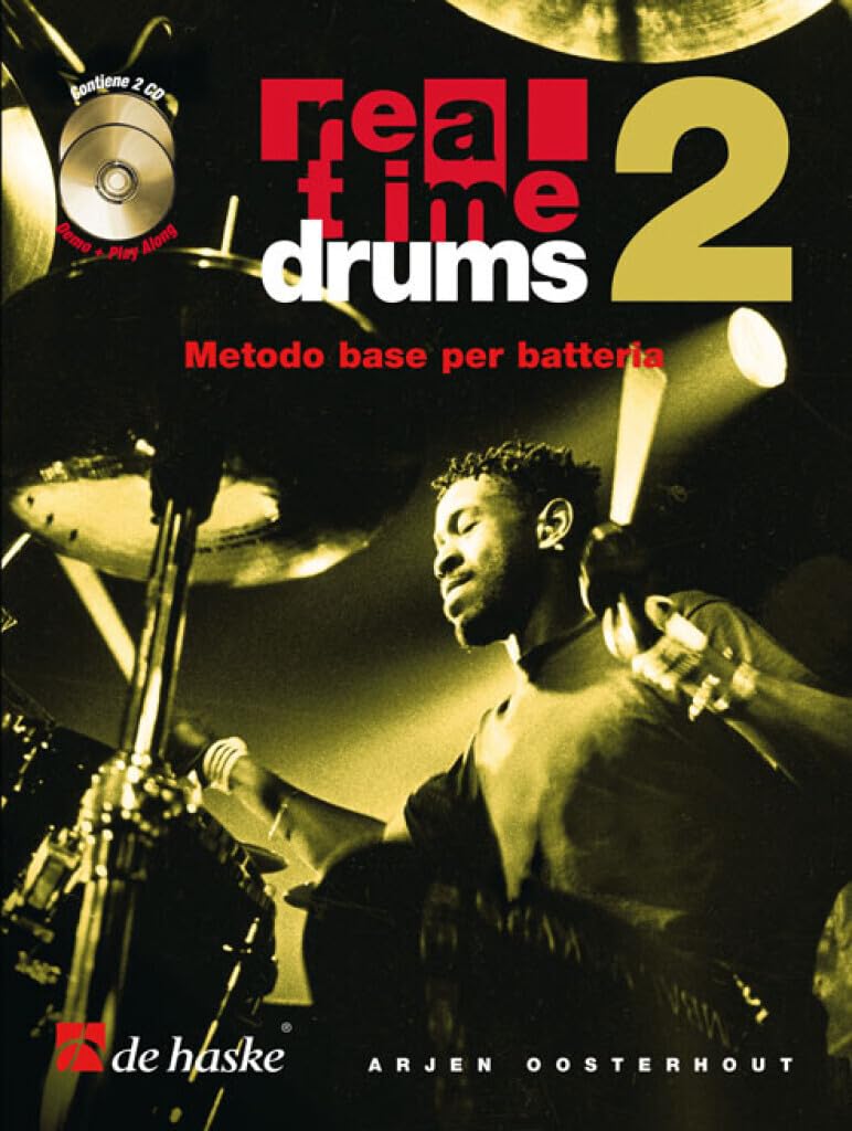 Real Time Drums 2 (It) Metodo base per batteria + 2 CD