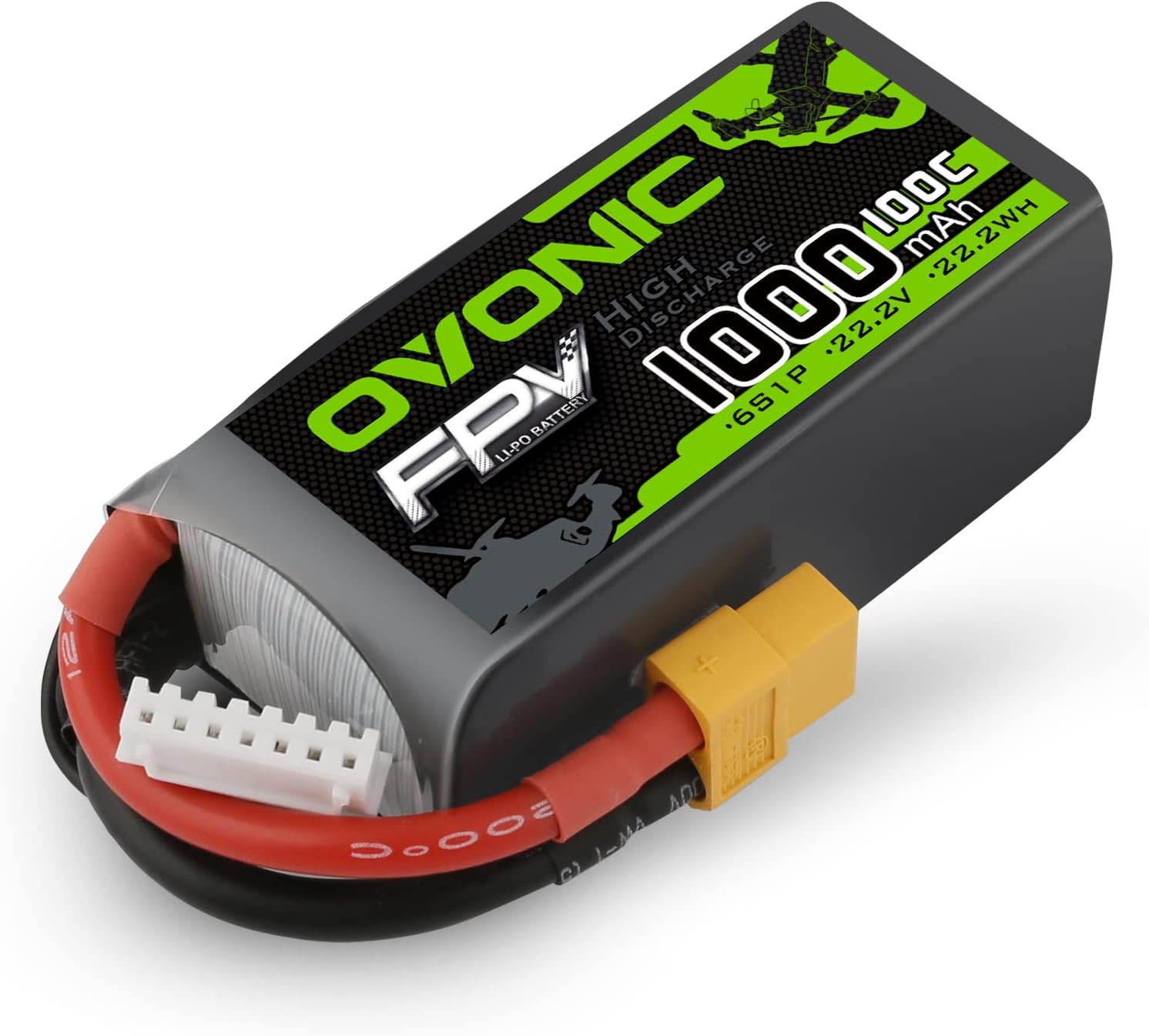 Ovonic 1000mah 6S 100C lipo battery