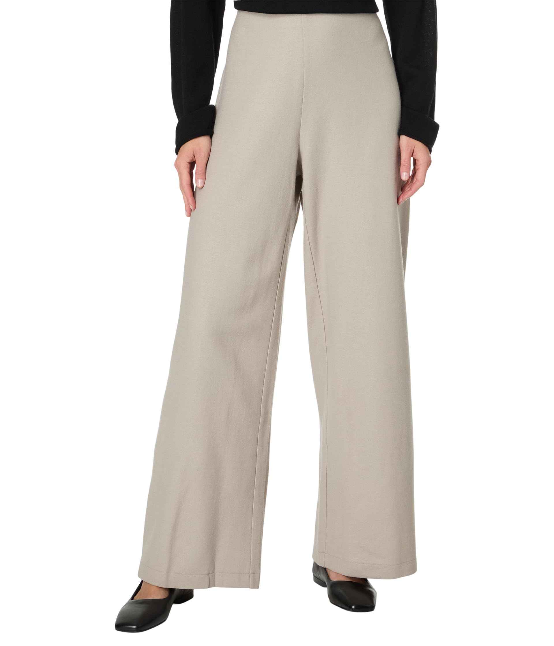 Eileen Fisher Womens Full Length Wide Pant