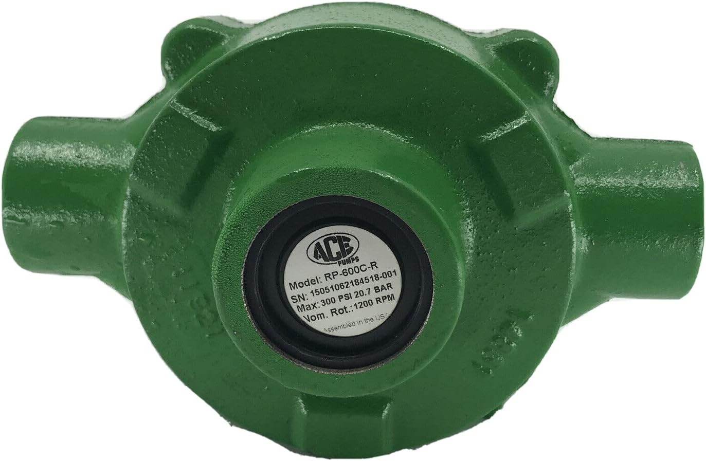 Cast Iron 6 Roller Pump, 3/4" Ports FPT, 5/8" Shaft - RP-600C-R (15051)