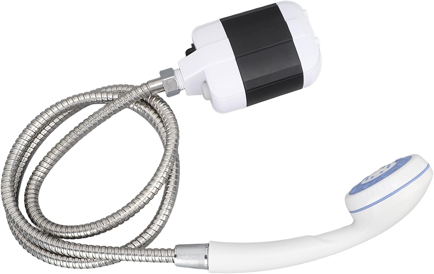 Fafeicy Rechargeable Portable Shower 2400mAh USB Charging Electric Shower Head for Camping Outdoor with Lithium Battery