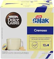 Dolce Gusto Nescafé Achocolatado Em Cápsula Dolce Gusto Galak 10 Cápsulas 180G