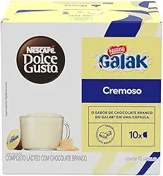 Dolce Gusto Nescafé Achocolatado Em Cápsula Dolce Gusto Galak 10 Cápsulas 180G