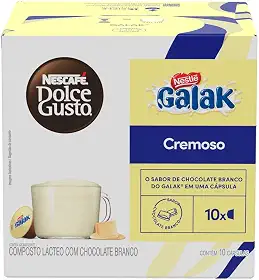 Dolce Gusto Nescafé Achocolatado Em Cápsula Dolce Gusto Galak 10 Cápsulas 180G