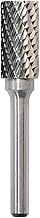 SB-5 Tungsten Carbide Burr Rotary File Cylinder Shape Double Cut with 1/4'Shank for Die Grinder Drill Bit
