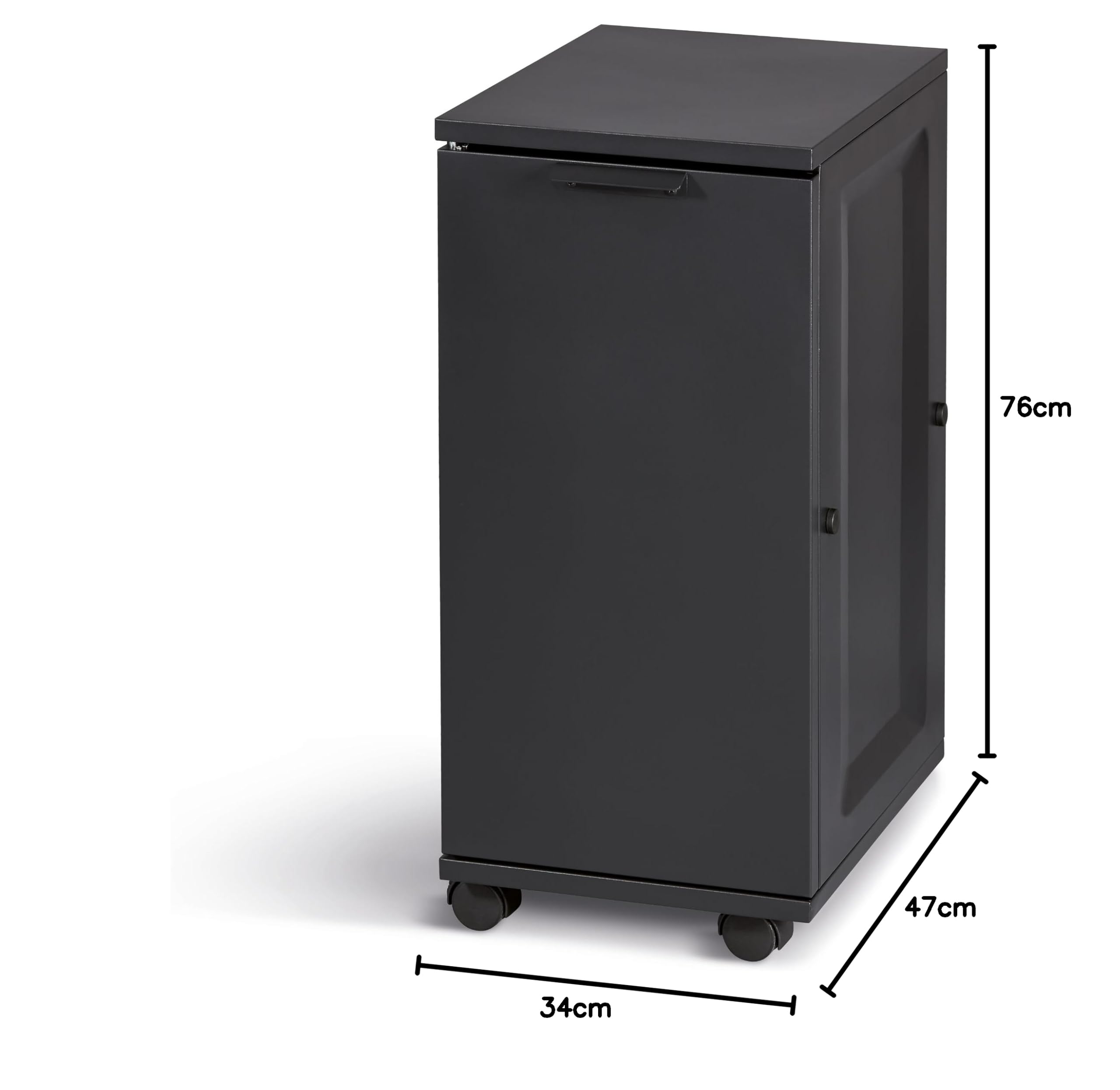 Enders modularer Trolley für Enders Gasgrill MONROE PRO COLORADO Serie B34xT47xH76cm schwarz