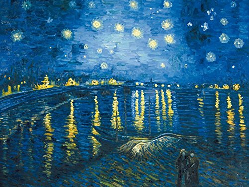 Giallobus - Cadre - Vincent Van Gogh - Vase à Fleurs Bleues - Toile à