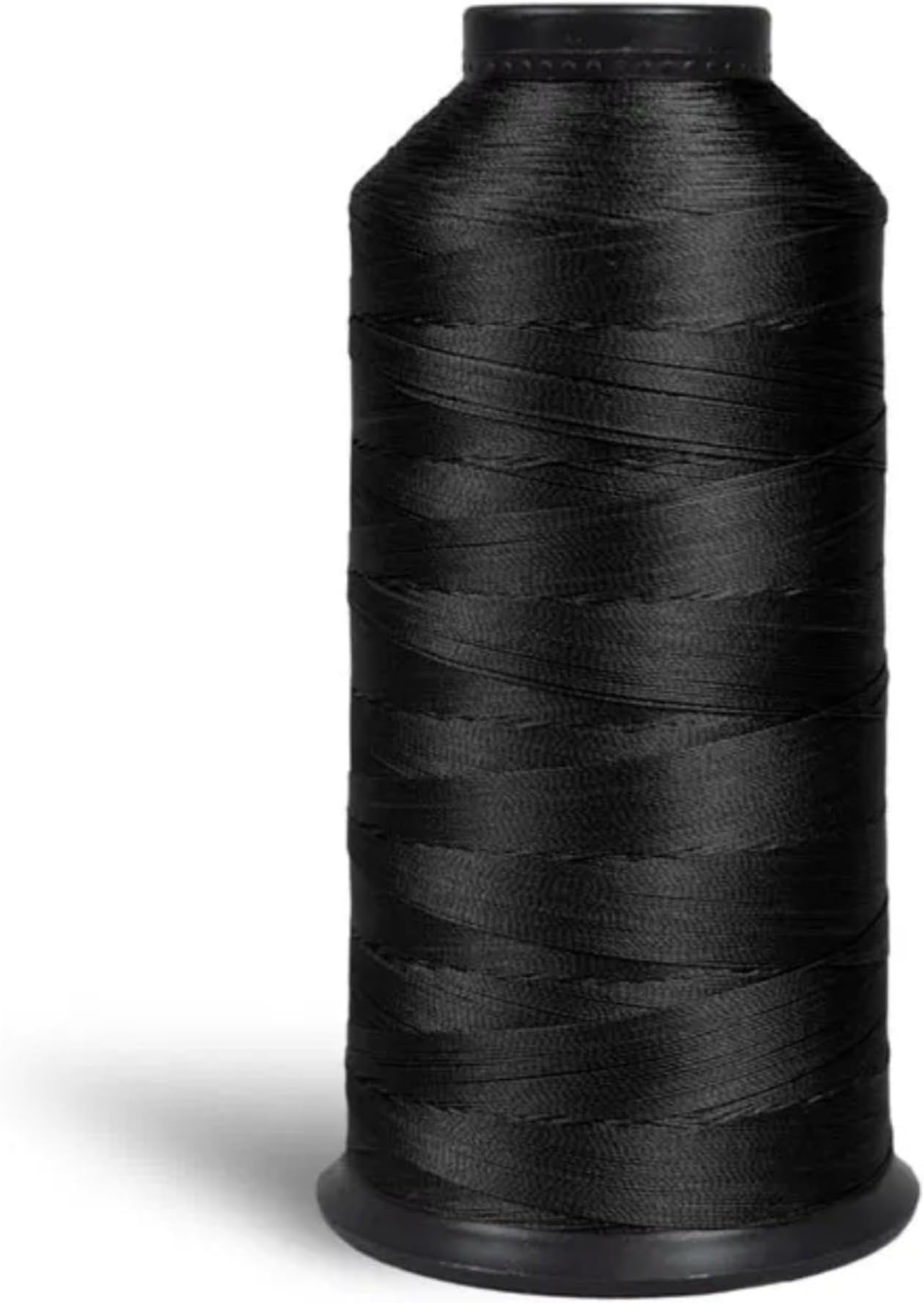 - Bonded Nylon Hair Weaving Thread | Black | Heavy Duty Medium Weight | Hair Thread for Human Hair Extensions, Dreadlocks, Sew-ins, Wigs, Weaves, Braids | 4oz | 1400m Spool