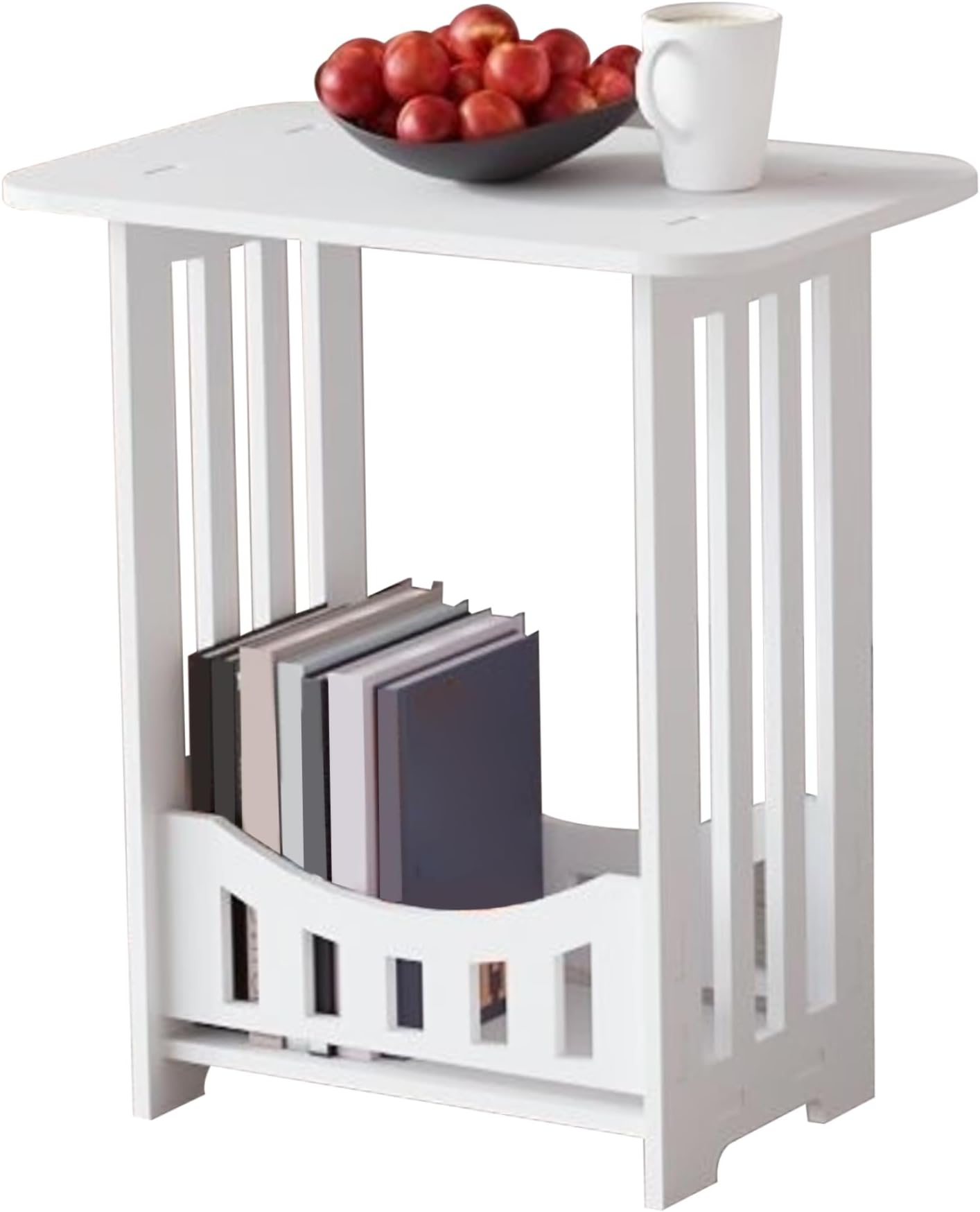 eurNhrN End Tables Side Table With Storage Rectangular Small End Table 12.6X8.7X15.8In Night Stand Modern Minimalist Side Tables For Bedside Living Room Bathroom