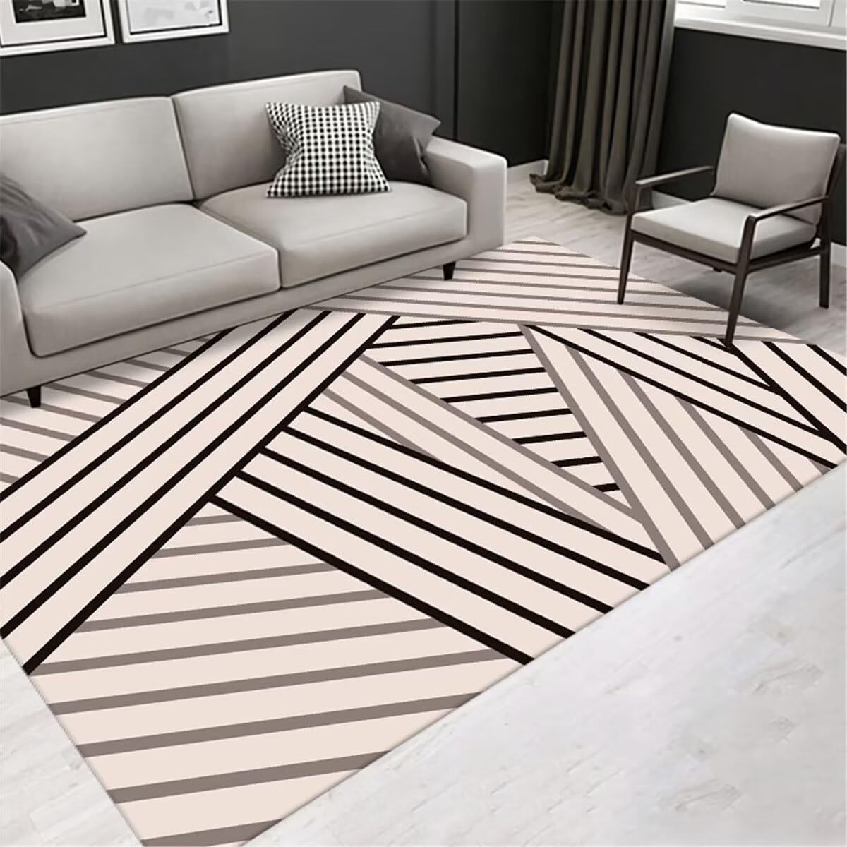 Tapis dexterieur pour terrasse lavable et grand tapis gris de chambre ado