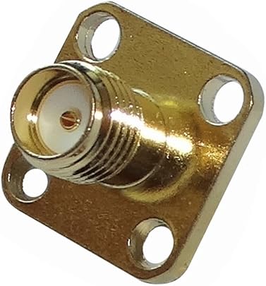 Aerzetix Connettore spina SMA femmina per pannello telaio Aerzetix Connettore spina SMA femmina per pannello telaio