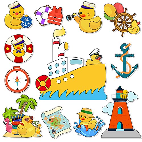 12 imanes decorativos de pato para puerta