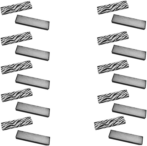 DBM ImpORTS - Cajas de regalo 80 x 20 x 10in 100 unidades diseño de cebra