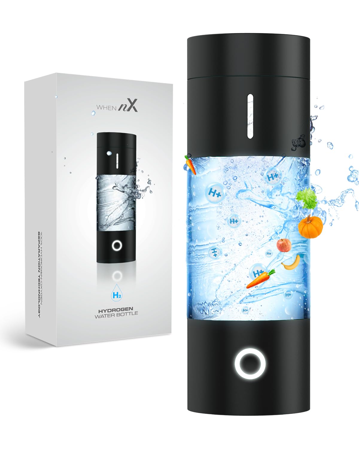 Hydrogen Water Bottle Generator with SPE PEM Technology
